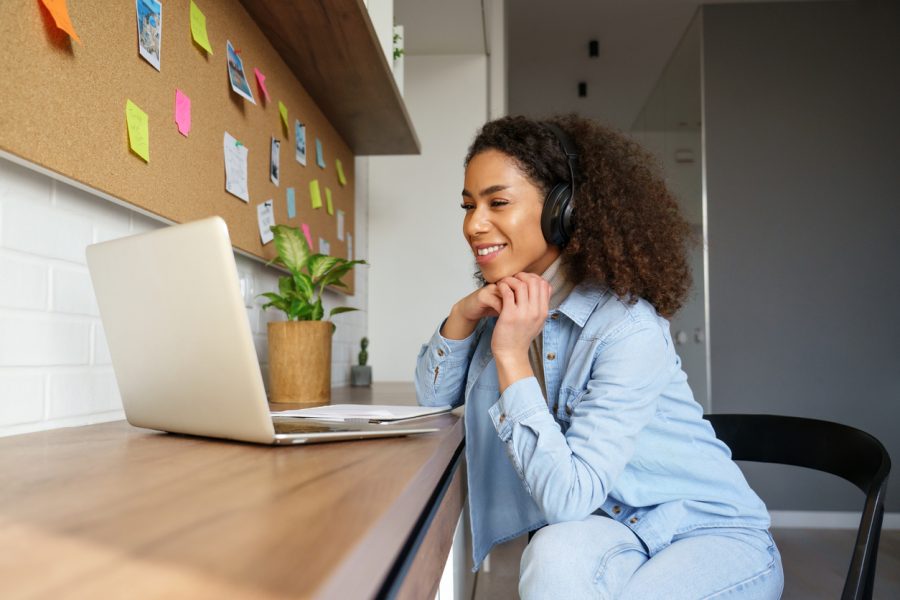 woman-video-calling-on-laptop